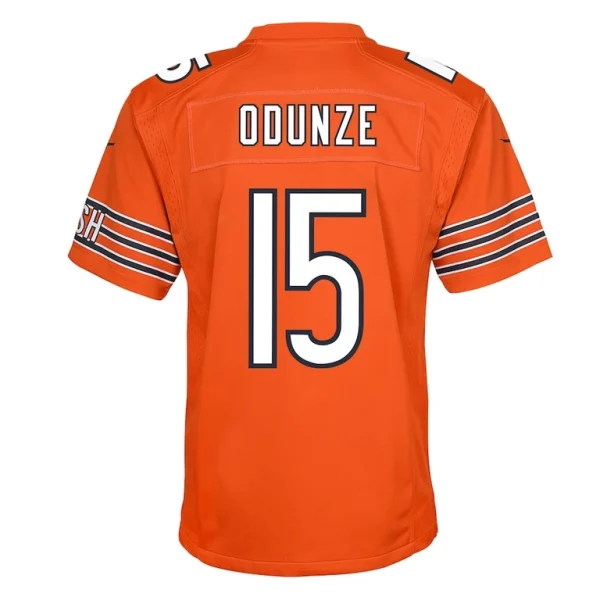 Rome odunze chicago bears nike youth alternate game jersey Orange Yth L