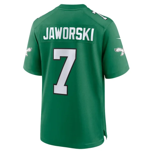 Ron jaworski philadelphia eagles nike alternate game jersey Kelly green L