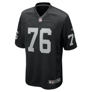 Ron stone jr. las vegas raiders nike team game jersey Black M