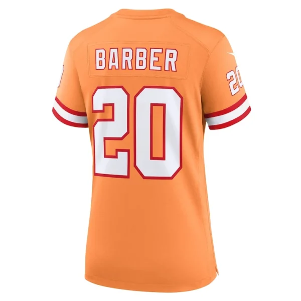 Ronde barber tampa bay buccaneers nike womens throwback game jersey Orange L