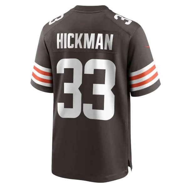 Ronnie hickman cleveland browns nike team game jersey Brown L