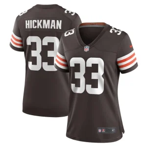 Ronnie hickman cleveland browns nike womens team game jersey Brown