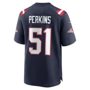 Ronnie perkins new england patriots nike game jersey Navy L