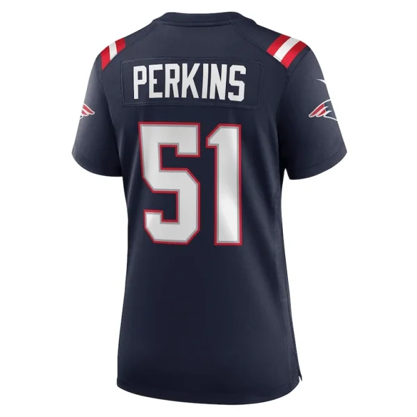 Ronnie perkins new england patriots nike womens game jersey Navy L