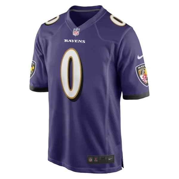 Roquan smith baltimore ravens nike team game jersey Purple M