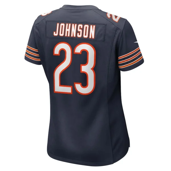 Roschon johnson chicago bears nike womens team game jersey Navy L