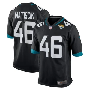 Ross matiscik jacksonville jaguars nike game jersey Black