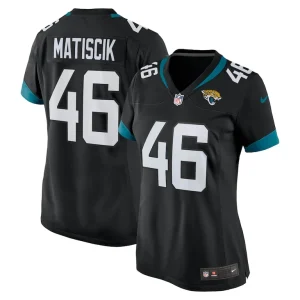 Ross matiscik jacksonville jaguars nike womens game jersey Black