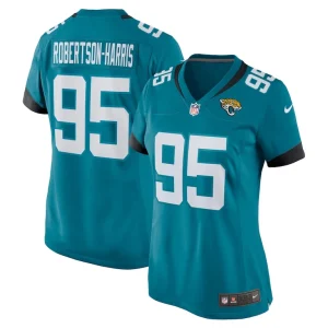 Roy robertson harris jacksonville jaguars nike womens game jersey Teal