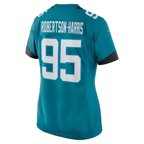 Roy robertson harris jacksonville jaguars nike womens game jersey Teal L
