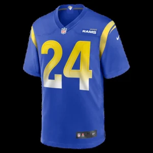 Royce freeman los angeles rams nike game jersey Royal M