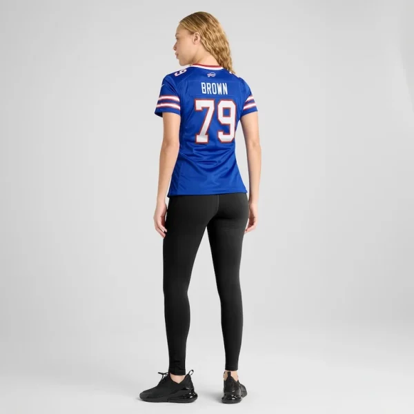 Ruben brown buffalo bills nike womens game retired player jersey Royal 2XL