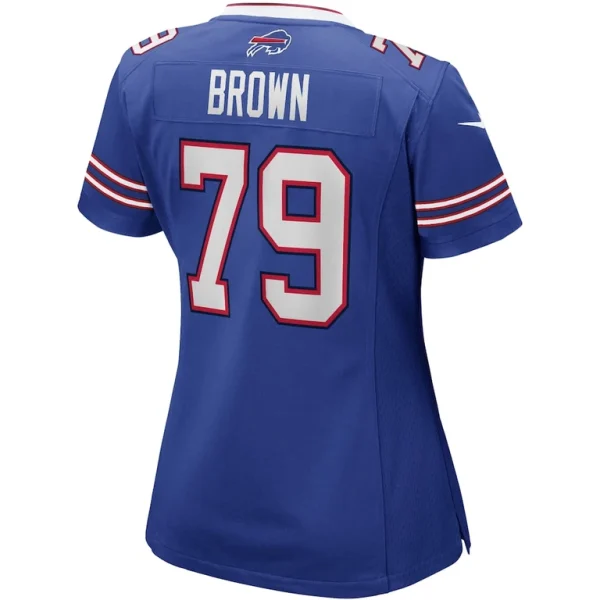 Ruben brown buffalo bills nike womens game retired player jersey Royal L