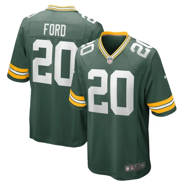 Rudy ford green bay packers nike game player jersey Green