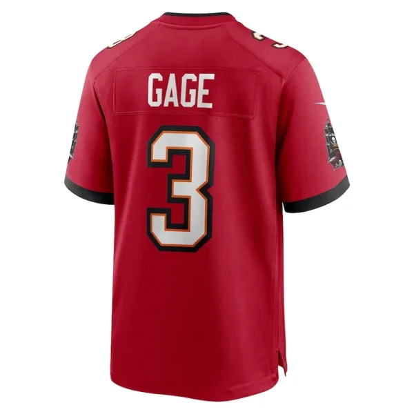 Russell gage tampa bay buccaneers nike game jersey Red L