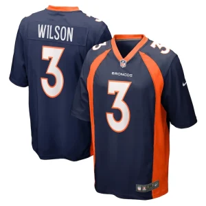 Russell wilson denver broncos nike alternate game jersey Navy