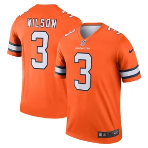 Russell wilson denver broncos nike alternate legend player performance top Orange