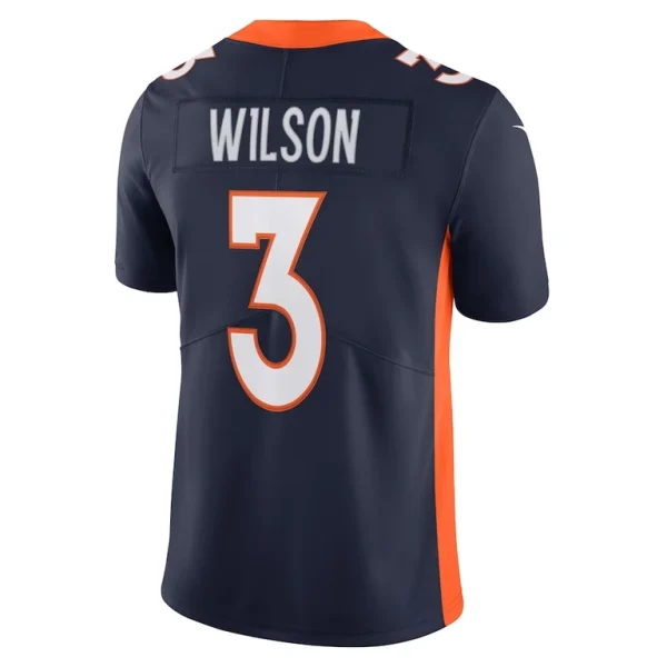 Russell wilson denver broncos nike alternate vapor limited jersey Navy L
