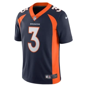 Russell wilson denver broncos nike alternate vapor limited jersey Navy M