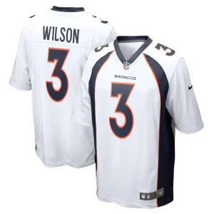 Russell wilson denver broncos nike game jersey White