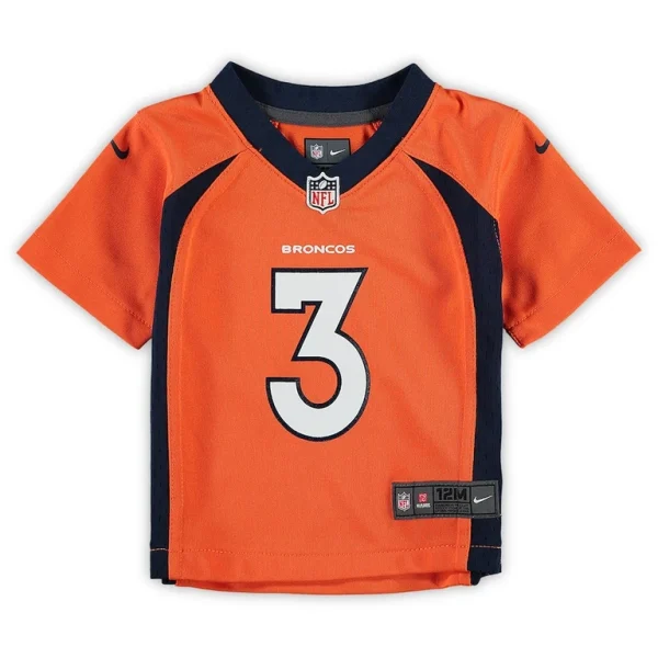 Russell wilson denver broncos nike infant game jersey Orange 18 MO
