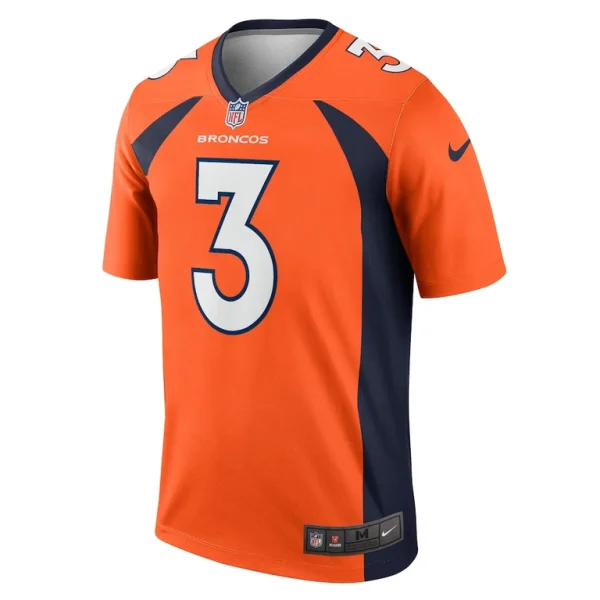Russell wilson denver broncos nike team legend player performance top Orange M