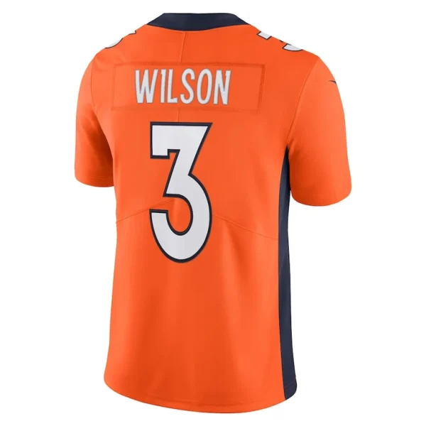 Russell wilson denver broncos nike team vapor limited jersey Orange L
