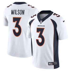 Russell wilson denver broncos nike team vapor limited jersey White