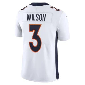 Russell wilson denver broncos nike team vapor limited jersey White L