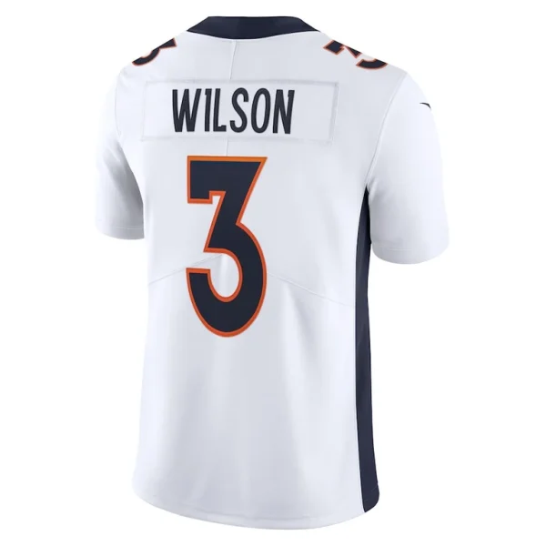 Russell wilson denver broncos nike team vapor limited jersey White L