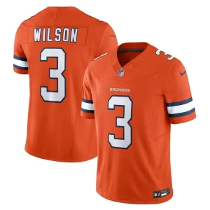 Russell wilson denver broncos nike vapor f.u.s.e. limited jersey Orange