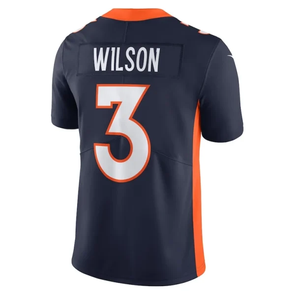 Russell wilson denver broncos nike vapor untouchable limited jersey Navy L