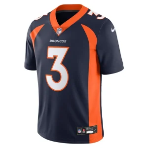 Russell wilson denver broncos nike vapor untouchable limited jersey Navy M