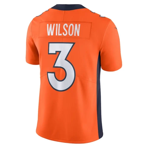 Russell wilson denver broncos nike vapor untouchable limited jersey Orange L