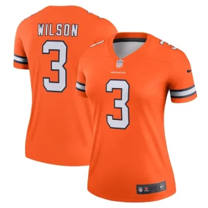 Russell wilson denver broncos nike womens alternate legend player performance top Orange