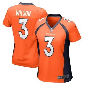 Russell wilson denver broncos nike womens player jersey Orange