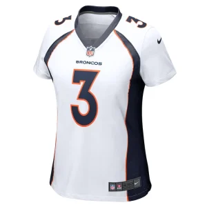 Russell wilson denver broncos nike womens player jersey White M