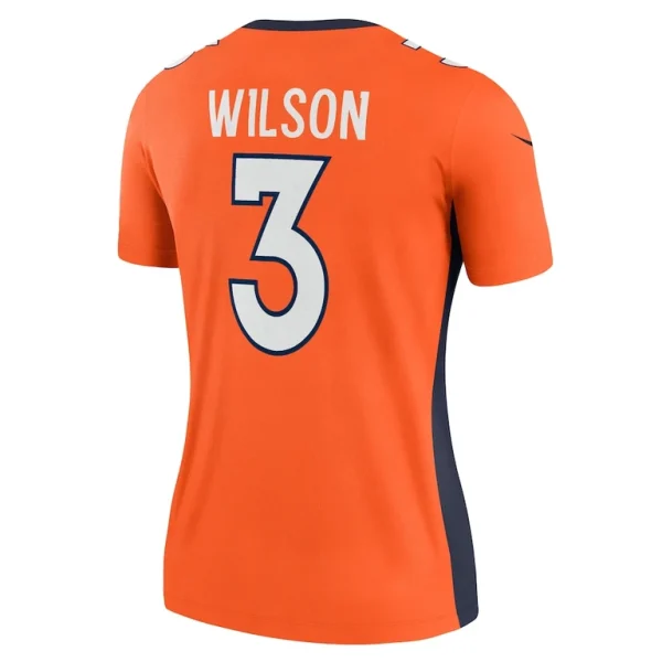 Russell wilson denver broncos nike womens team legend player performance top Orange L