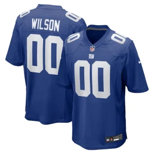 Russell wilson new york giants nike game jersey Royal