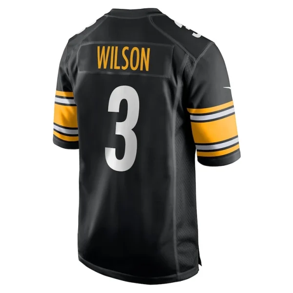 Russell wilson pittsburgh steelers nike game jersey Black L