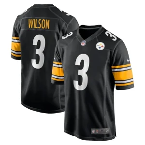 Russell wilson pittsburgh steelers nike game jersey – black Multi