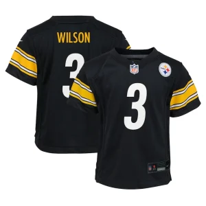 Russell wilson pittsburgh steelers nike preschool player game jersey Black