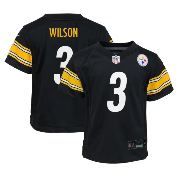 Russell wilson pittsburgh steelers nike preschool player game jersey Black