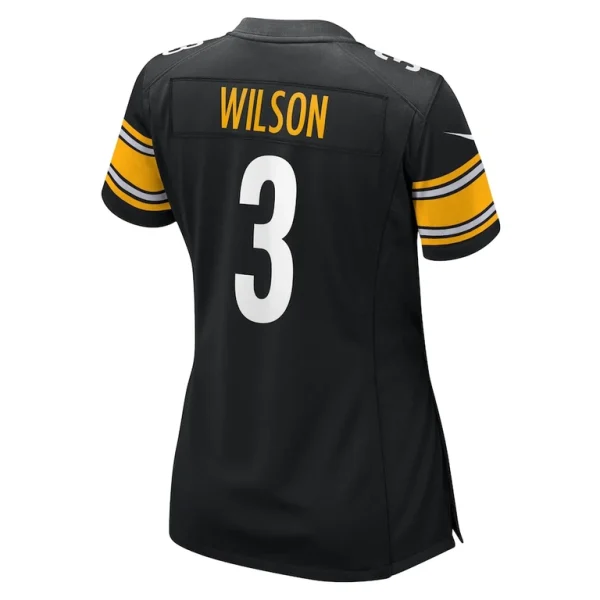 Russell wilson pittsburgh steelers nike womens game jersey Black L