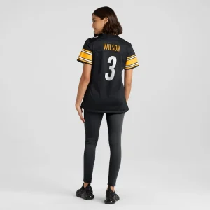 Russell wilson pittsburgh steelers nike womens game jersey – black Multi 2XL