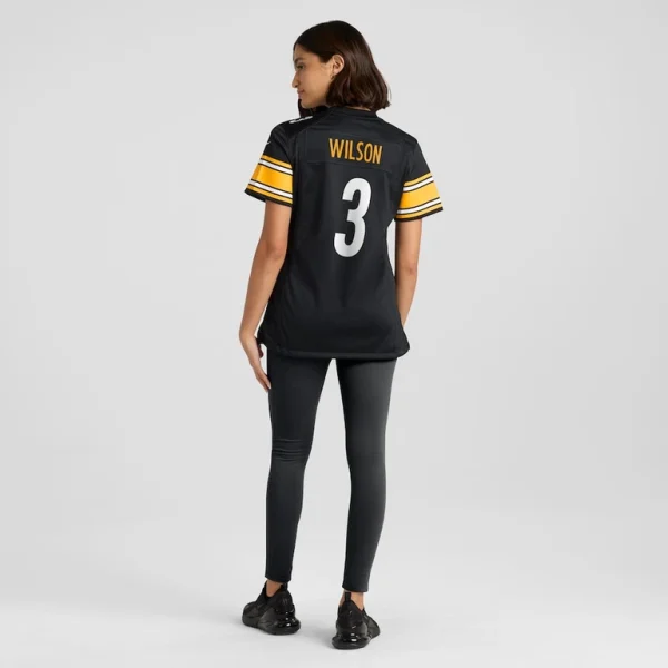 Russell wilson pittsburgh steelers nike womens game jersey – black Multi 2XL