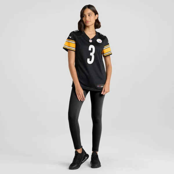 Russell wilson pittsburgh steelers nike womens game jersey – black Multi XL