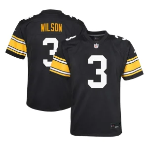 Russell wilson pittsburgh steelers nike youth alternate player game jersey Black