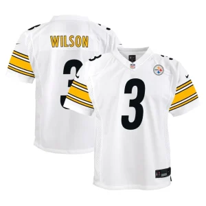 Russell wilson pittsburgh steelers nike youth player game jersey White