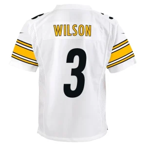 Russell wilson pittsburgh steelers nike youth player game jersey White Yth L